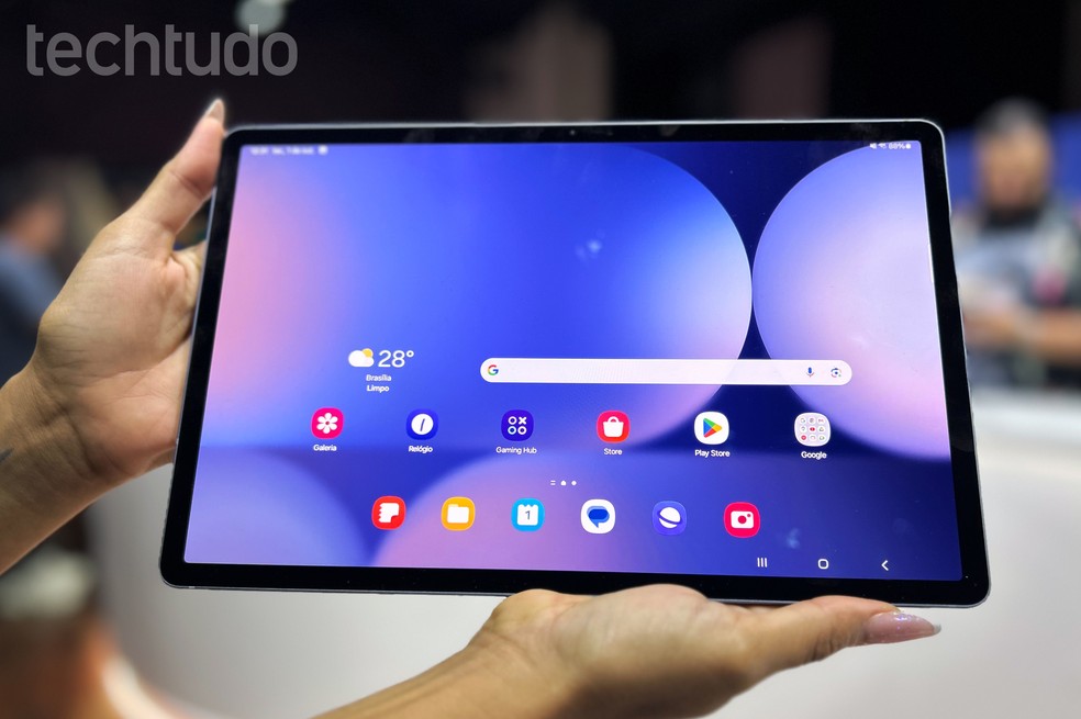 Tablets Samsung Tab S10+ e Tab S10 Ultra chegam ao Brasil com Galaxy AI integrado, processador MediaTek e S Pen — Foto: Letícia Rosa/TechTudo