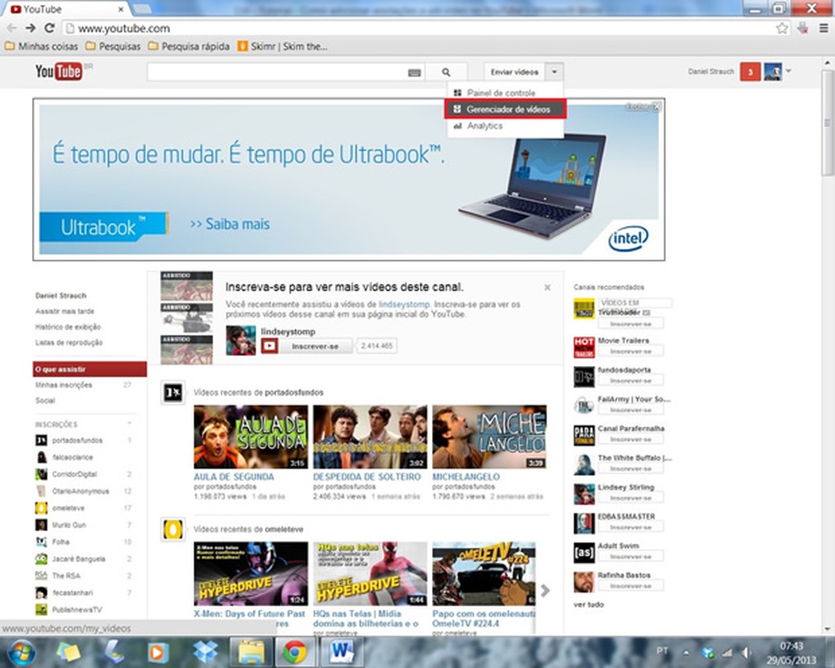 Como adicionar anotações a um vídeo no YouTube