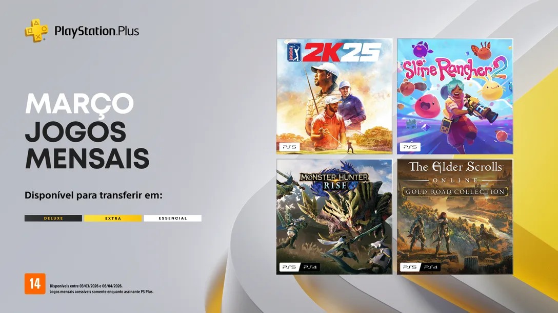 Quais os jogos da PS Plus de março? Confira o que chega amanhã (3)