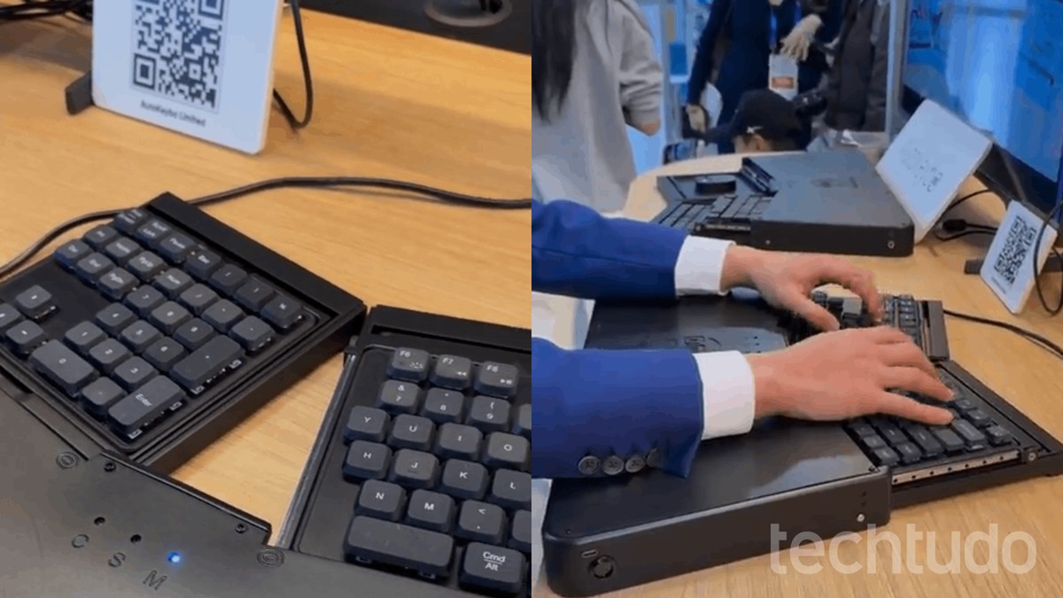 'Teclado-mouse' retrátil com IA viraliza nas redes; veja vídeo completo