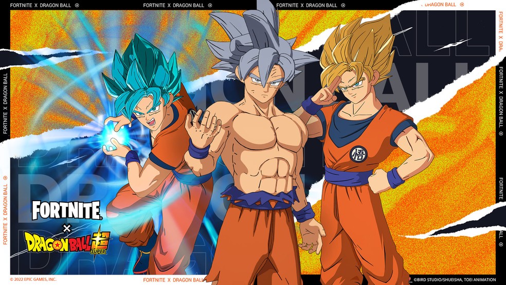 Desenho para colorir Fortnite Capítulo 3 Temporada 3 - Na vibe : Dragon  Ball Z - Son Goku - Vegeta 14