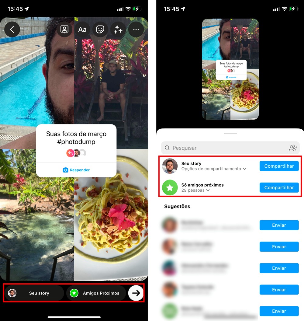 Como fazer photo dump no Instagram