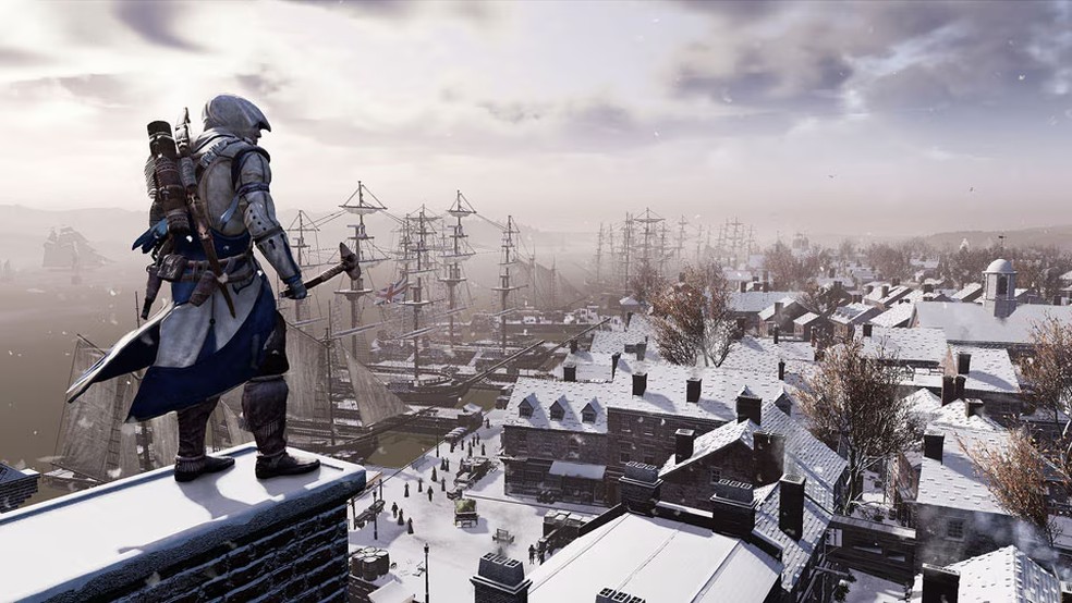 Ainda que tenha reviews positivas, Assassin's Creed 3 é um jogo que divide os fãs da franquia da Ubisoft — Foto: Divulgação/Ubisoft