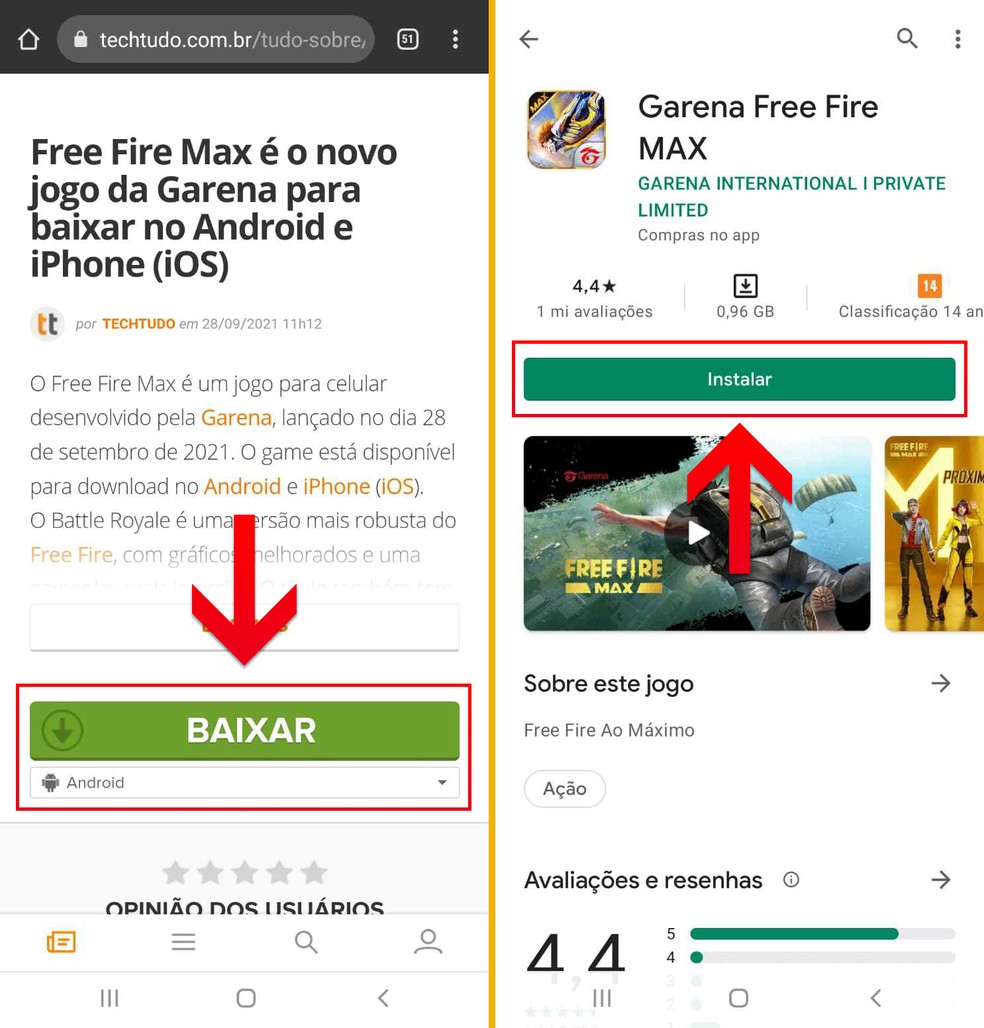 COMO BAIXAR FREE FIRE MAX EM CELULAR NÃO COMPATIVEL EM MENOS DE 2 MINUTO 