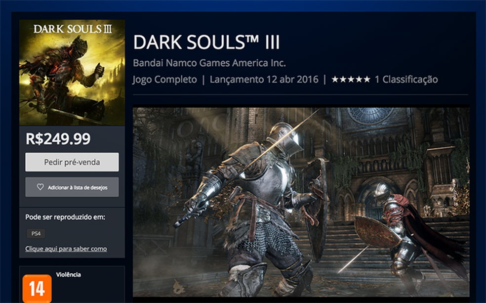 Dark Souls 3: Os requisitos mínimos e recomendados