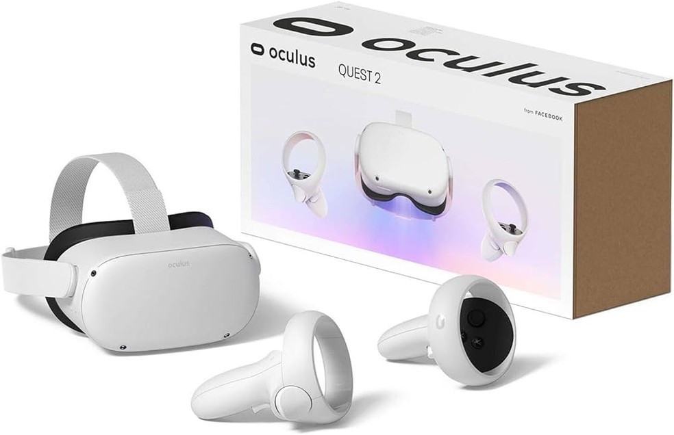 Oculus Quest da Meta também funciona no Steam — Foto: Divulgação/Meta