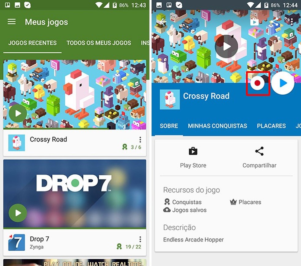 Os 5 Melhores Aplicativos de Gravação de Jogos para Android