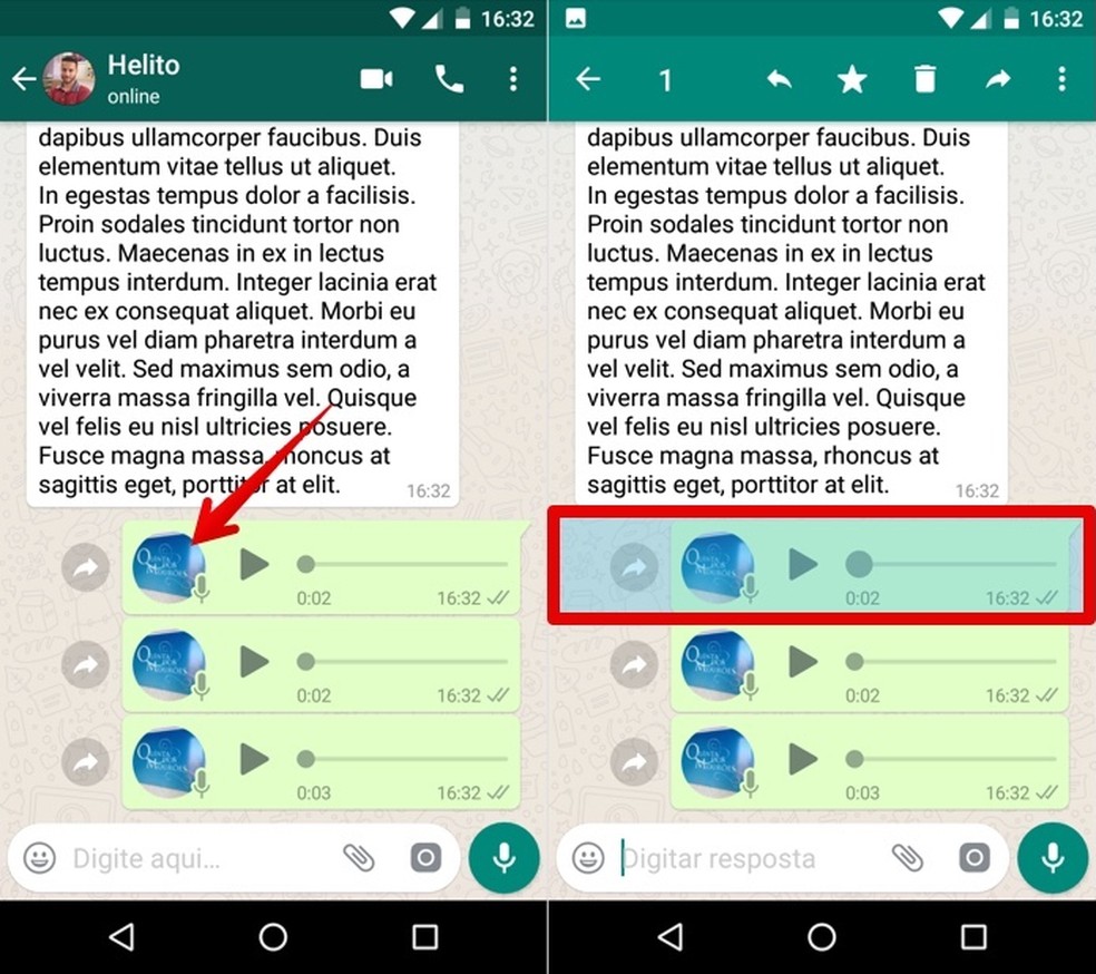 Como apagar áudio do WhatsApp