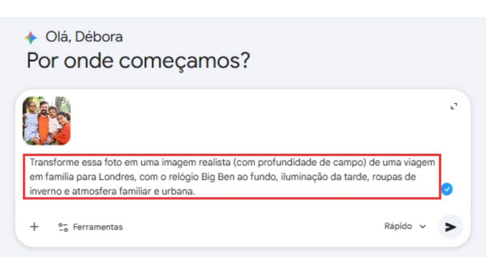  Reprodução/Gemini Google