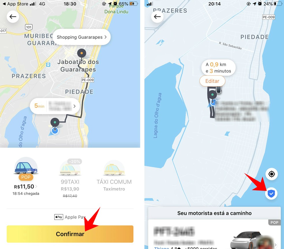 Uber e 99: mudanças em apps de corrida geram queixas de motoristas