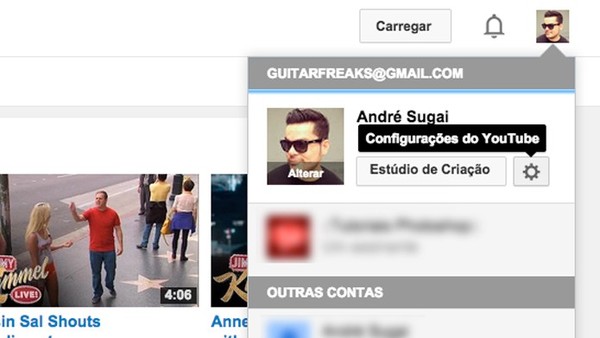 Como adicionar um vídeo no YouTube