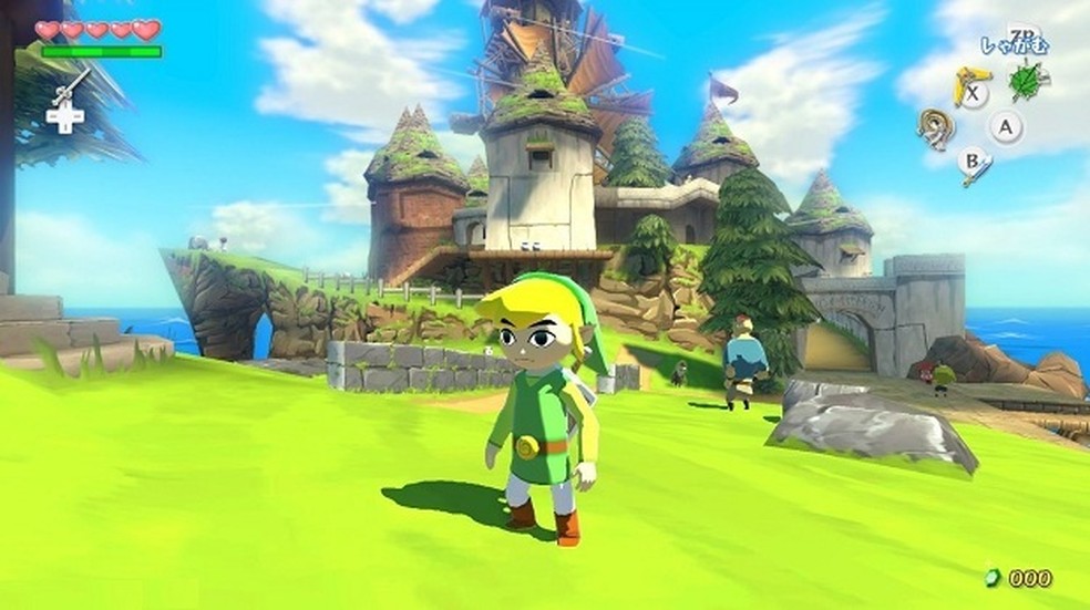 Jogando: The Legend of Zelda: The Wind Waker HD