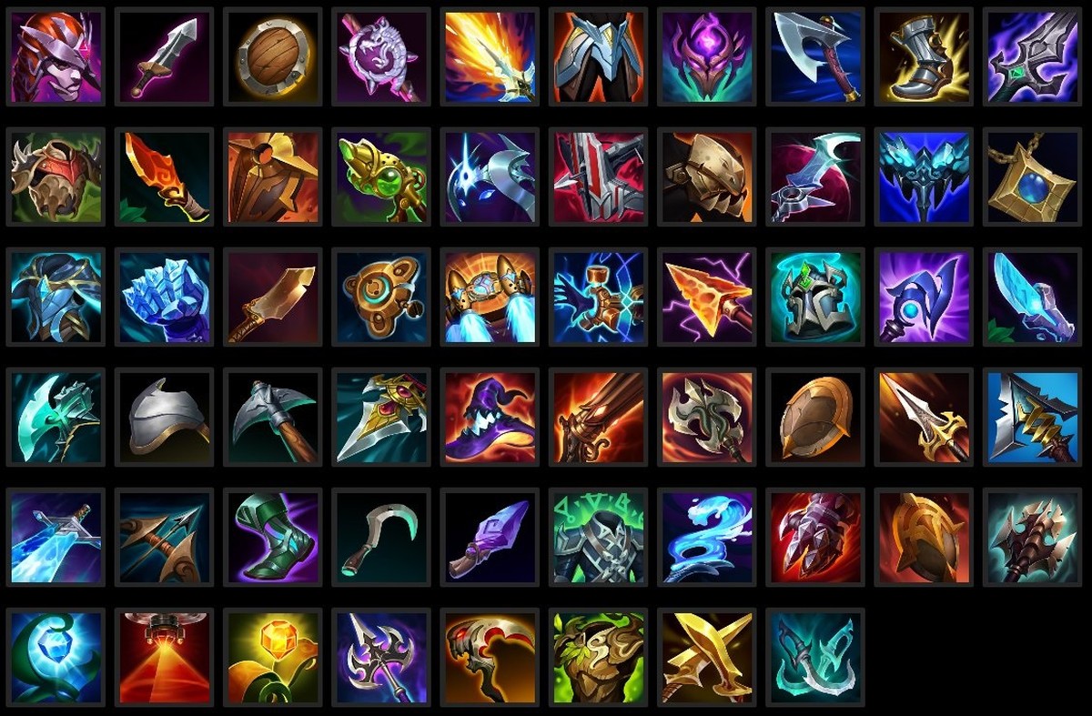 League of Legends veja os novos itens da temporada 2021