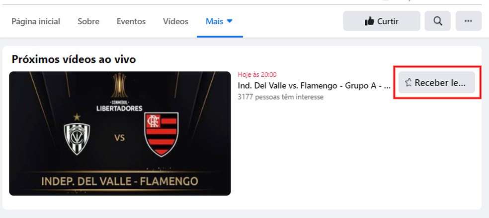 Assista Ao Vivo Agora: Independiente del Valle x Flamengo, informações e  detalhes da partida