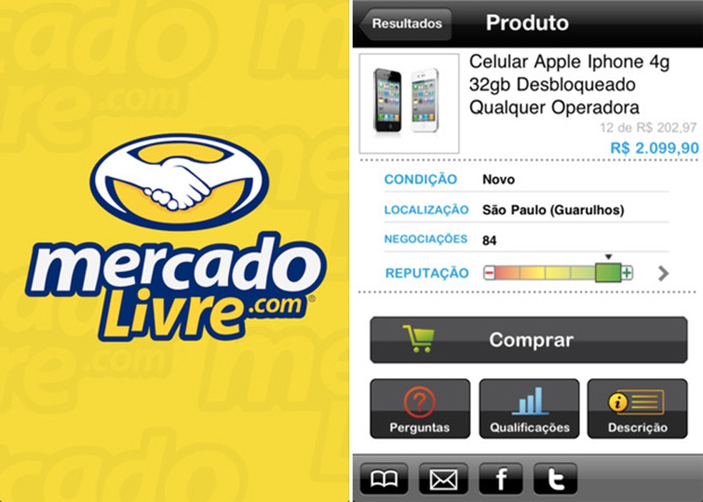 97 mercado livre online