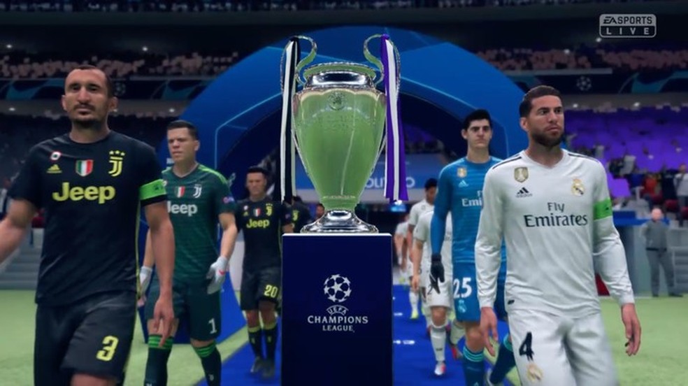 FIFA 19 Champions League Completa! Liga dos Campeões da UEFA JOGADO AO  VIVO! 