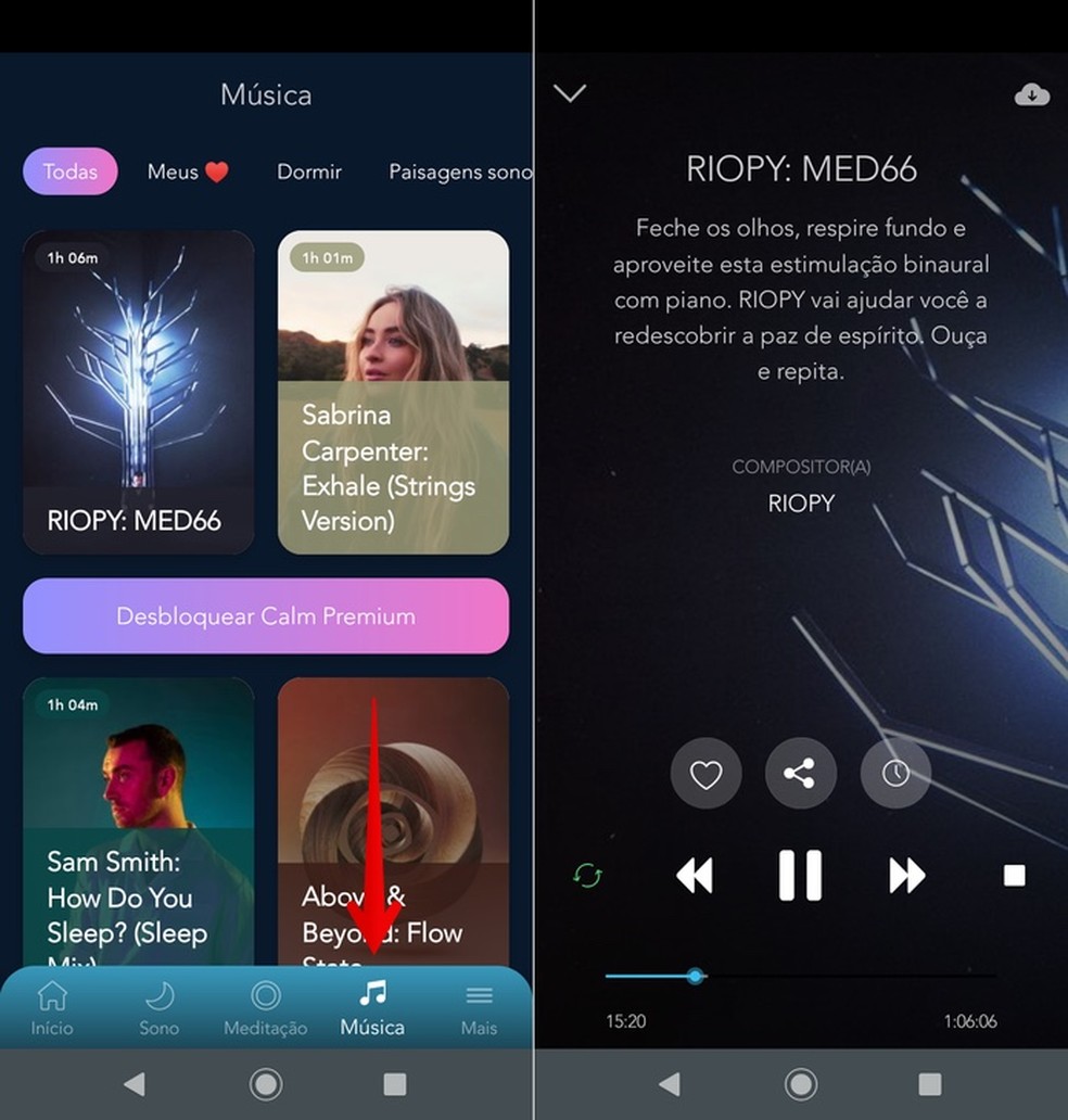 Aplicativo de meditação e para dormir: saiba usar o app Calm no celular