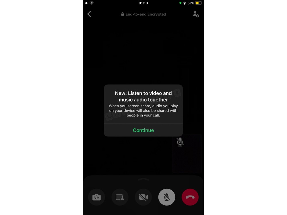 WhatsApp testa compartilhamento de músicas durante chamadas de vídeo