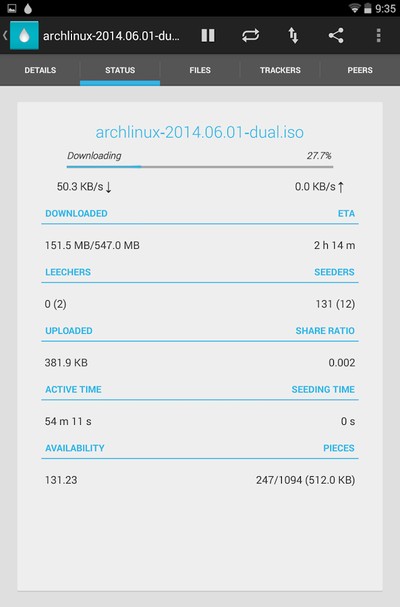 Flud - Torrent Downloader | Software | TechTudo
