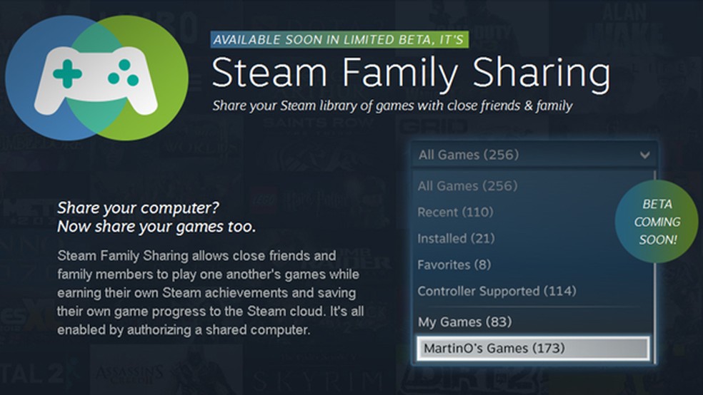 Usuários do Steam poderão emprestar seus jogos a amigos e familiares -  Arkade