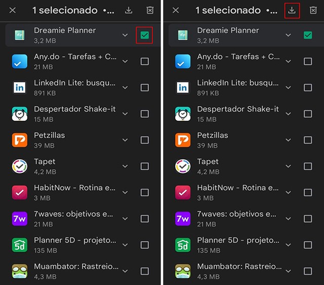 Como recuperar apps desinstalados no Android