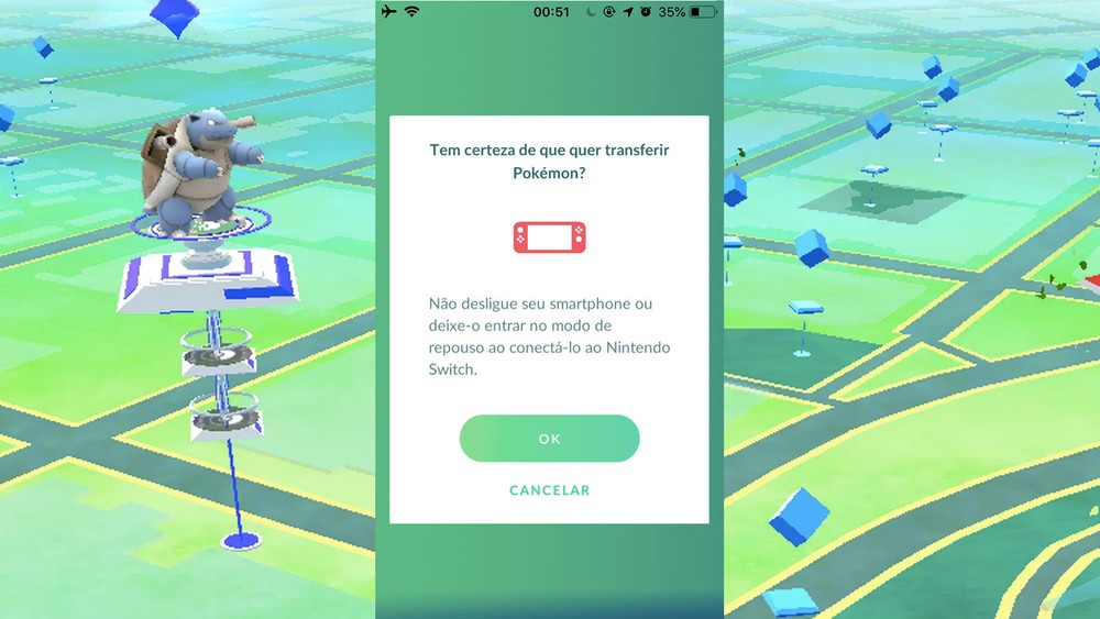 Como transferir Pokémon entre Pokémon GO e Pokémon Let's Go