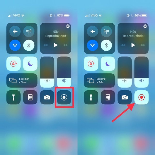 Como gravar a tela do iPhone sem apps (com ou sem áudio do microfone)
