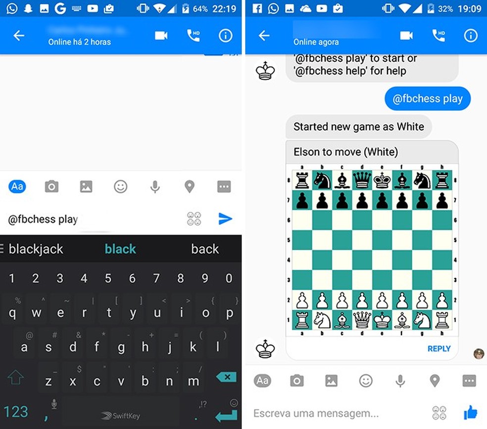 Facebook Messenger tem jogo secreto de xadrez; saiba como jogar