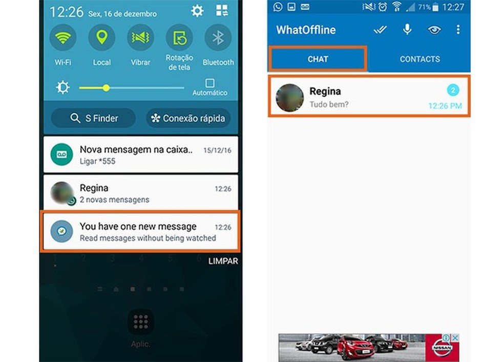 App permite ficar online, digitar e ler mensagens no WhatsApp sem