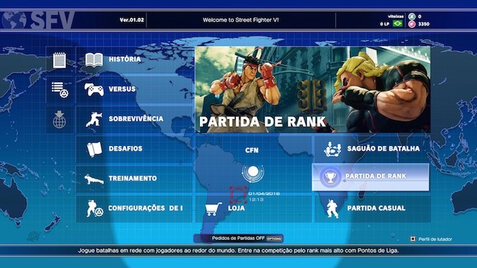 Como jogar os modos online de Street Fighter 5 no PS4 e PC