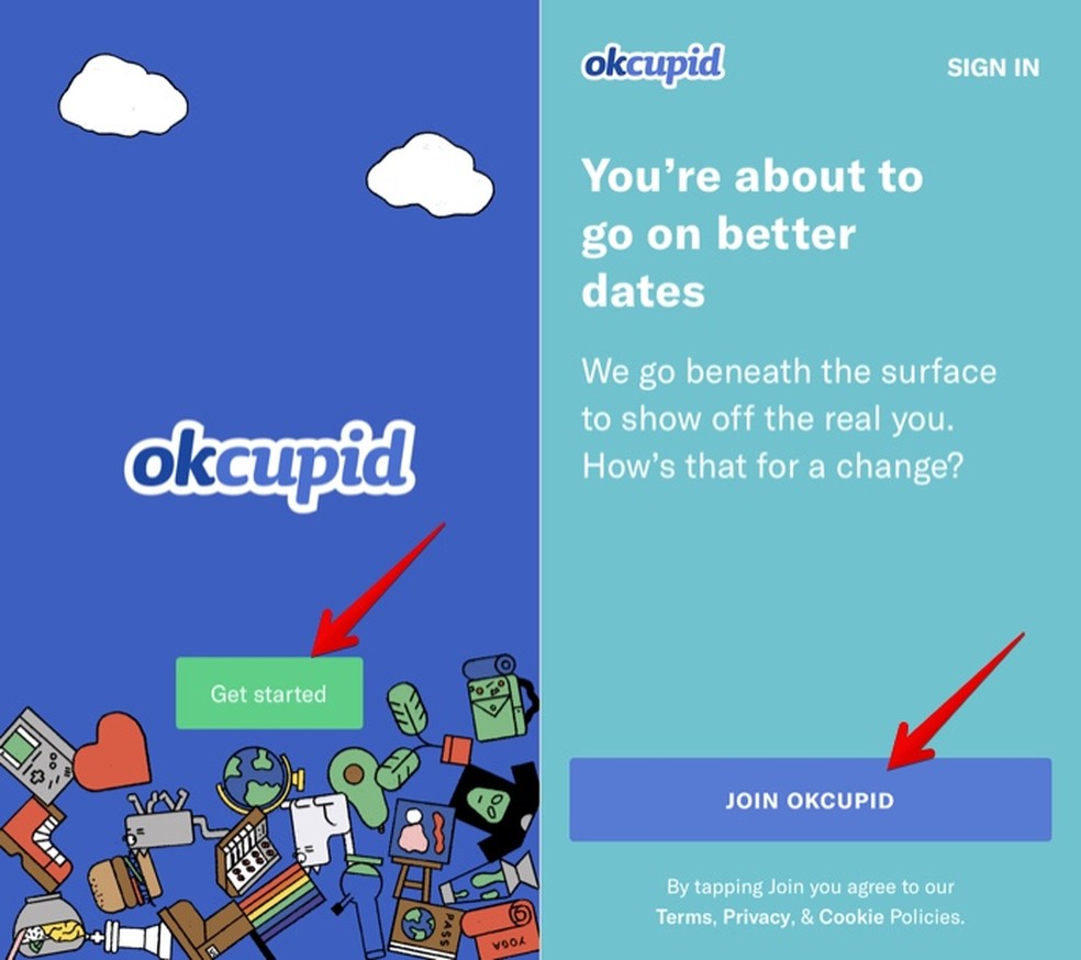 Como usar o app de relacionamento OkCupid