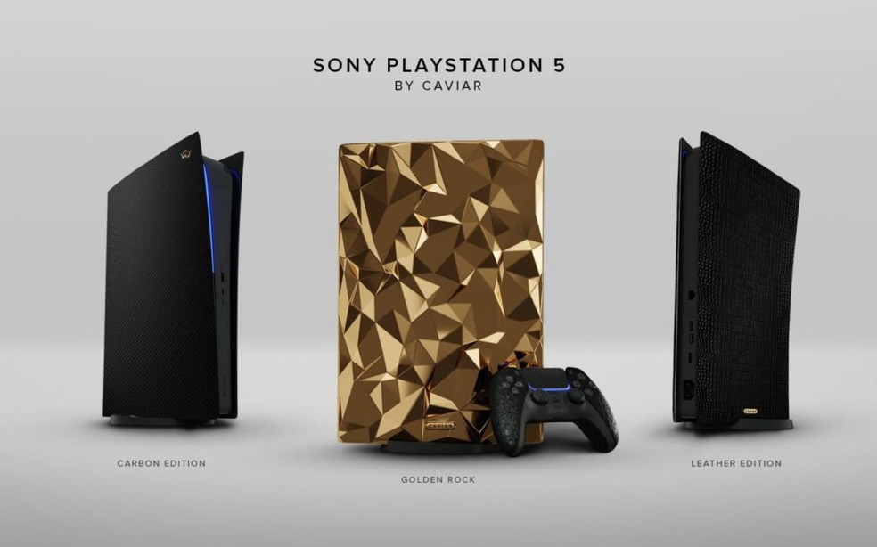 PlayStation 5 de ouro tem preço anunciado e custa MILHÕES - NerdBunker