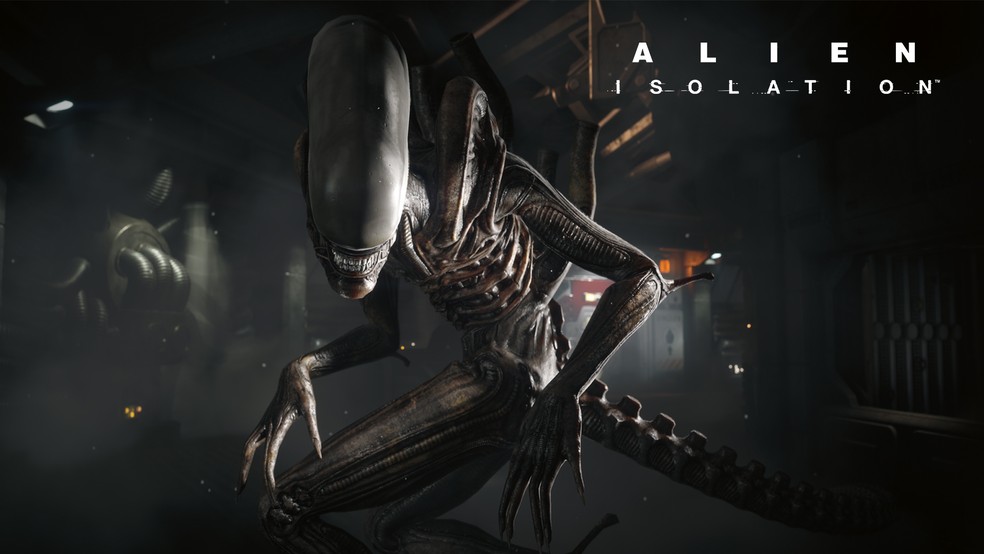 Alien: Isolation rapidamente se tornou o melhor jogo do Xenomorfo com sua ambientação e sensação de perigo imimente — Foto: Divulgação/Sega