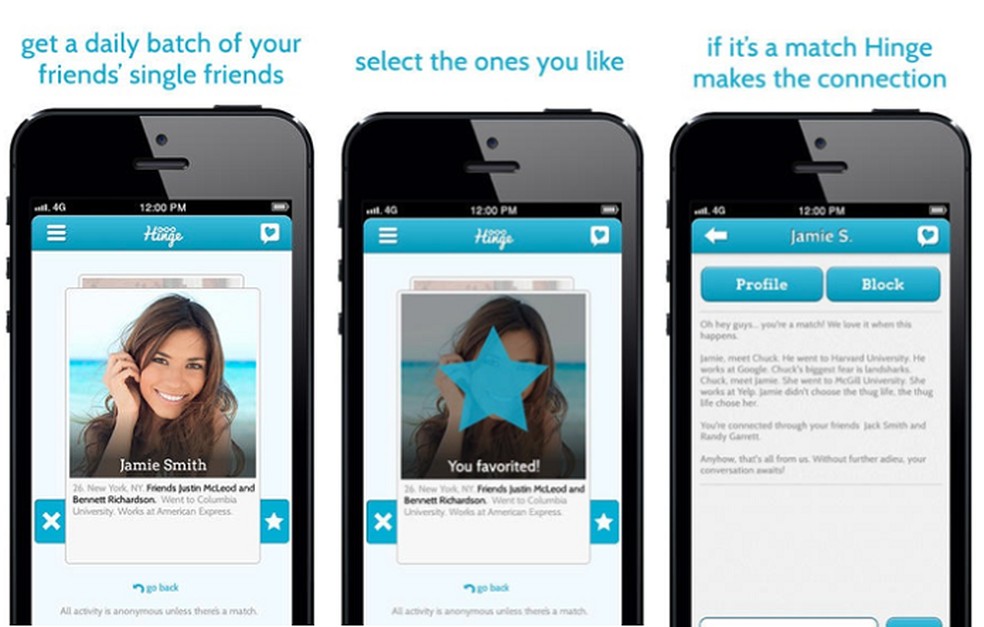  Divulgação/Hinge) 