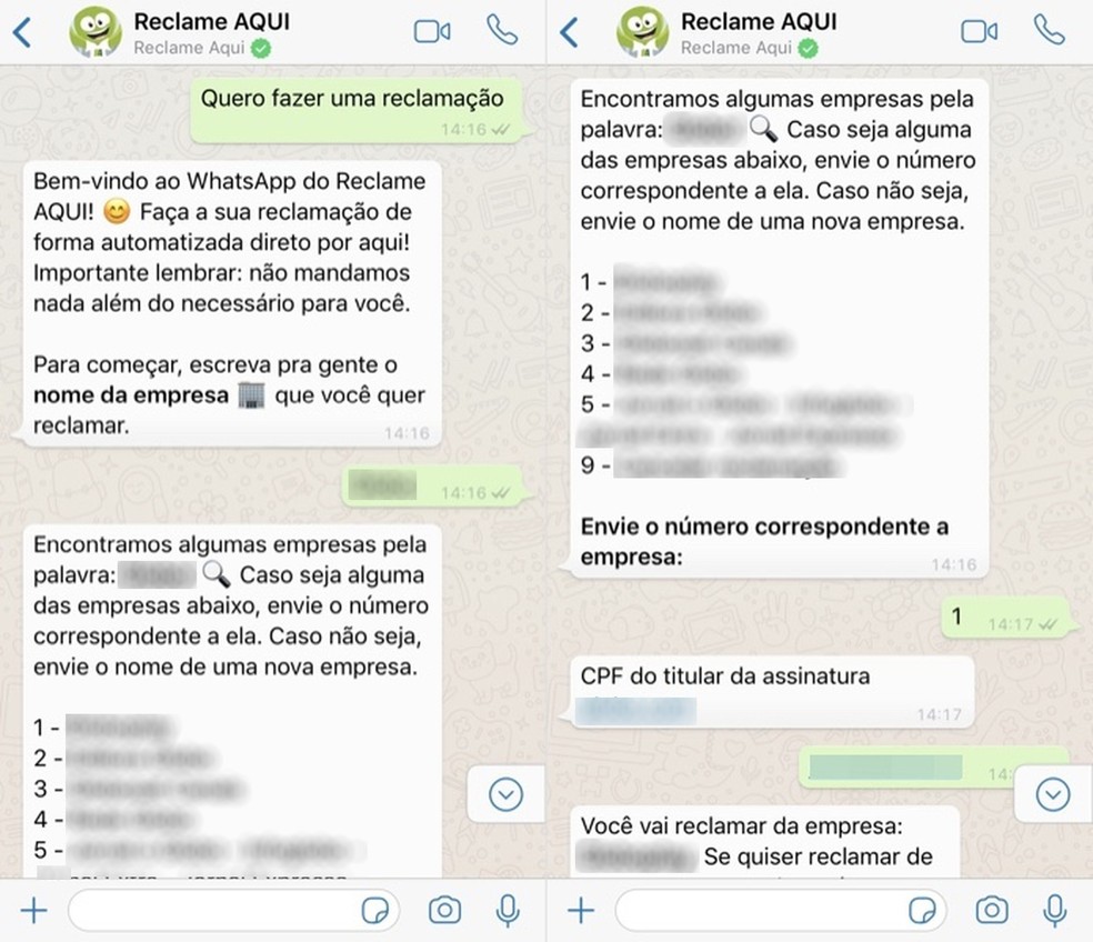 Veja como usar o WhatsApp para registrar uma reclamação no Reclame AQUI -  Olhar Digital