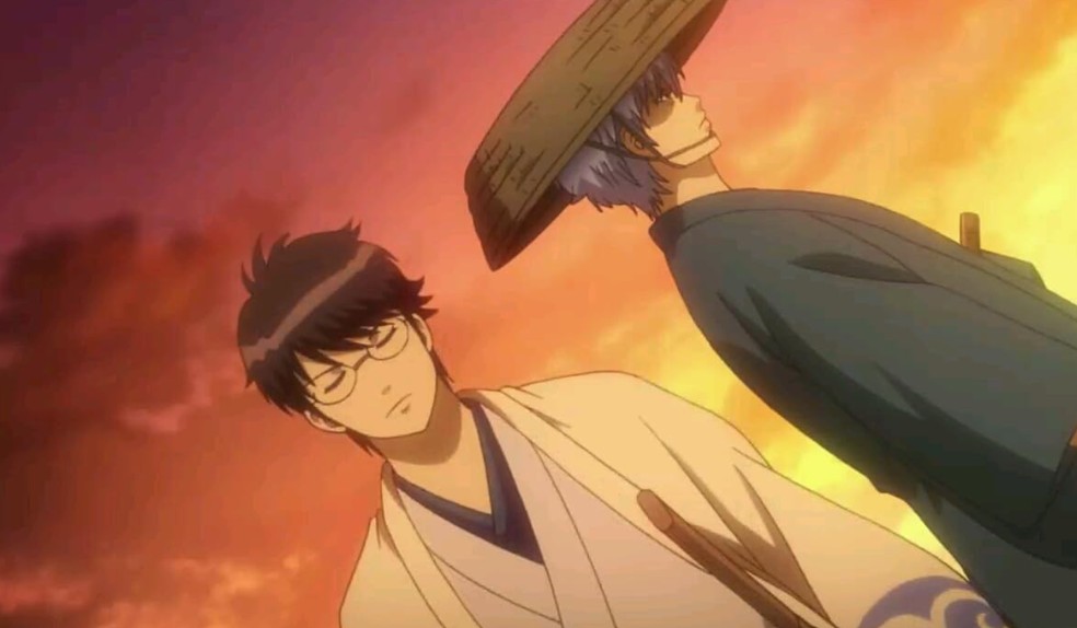 Gintama é um anime que mistura ficção científica, aventura e comédia — Foto: Divulgação/IMDb