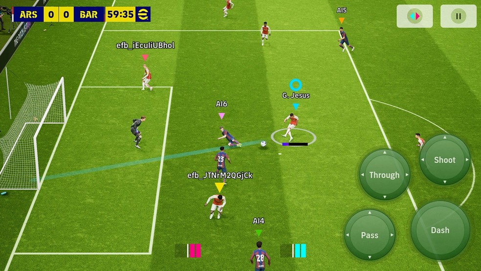 EA FC Mobile ou eFootball? Compare os jogos de futebol para celular