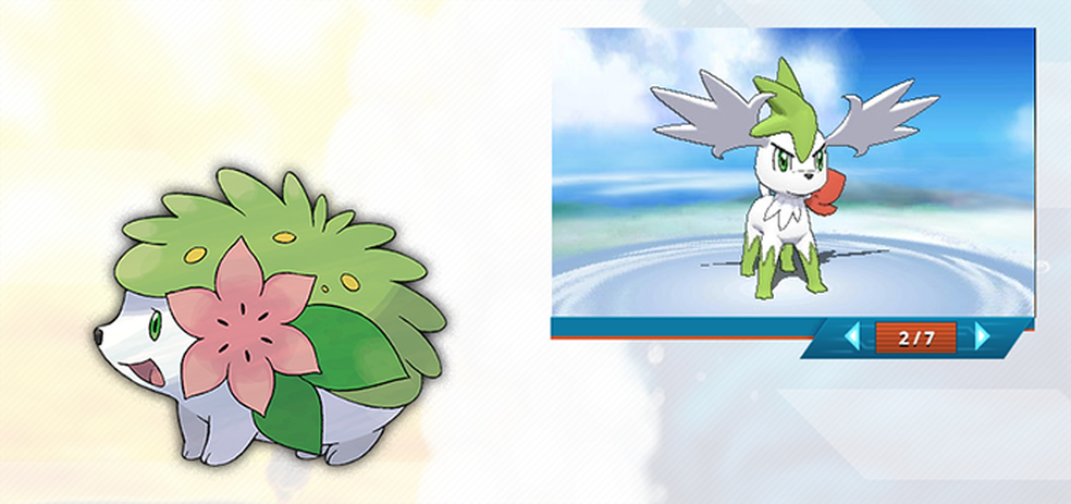 Como mudar forma de Shaymin no Pokémon GO 