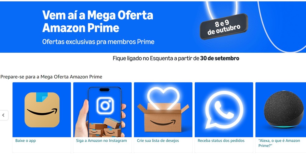Mega Oferta Amazon Prime 5 coisas que voce precisa saber sobre o evento