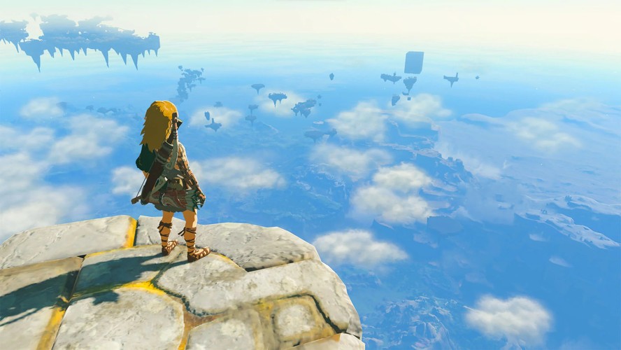 Jogo The Legend of Zelda: Tears of The Kingdom Nintendo Switch Mídia Física