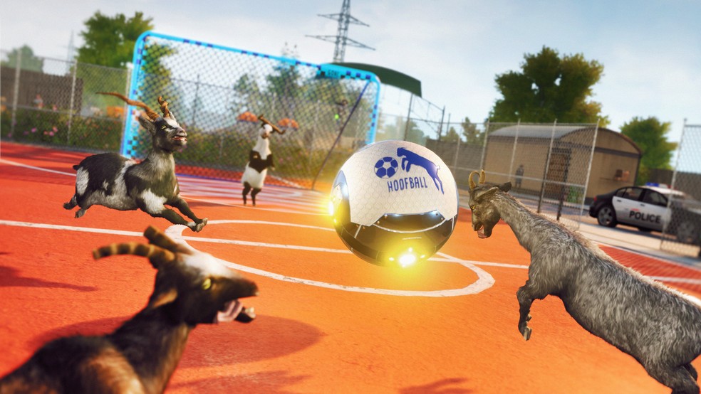 Em Goat Simulator 3 você se torna uma cabra — Foto: Reprodução/Steam