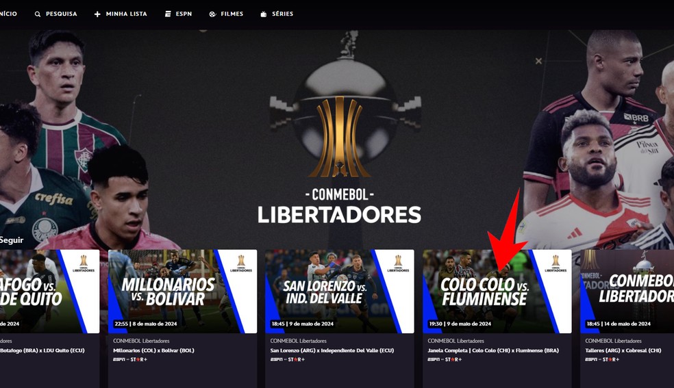 Fluminense e Colo Colo: saiba como assistir à Libertadores 2024 ao vivo e online — Foto: Reprodução/Rodrigo Fernandes