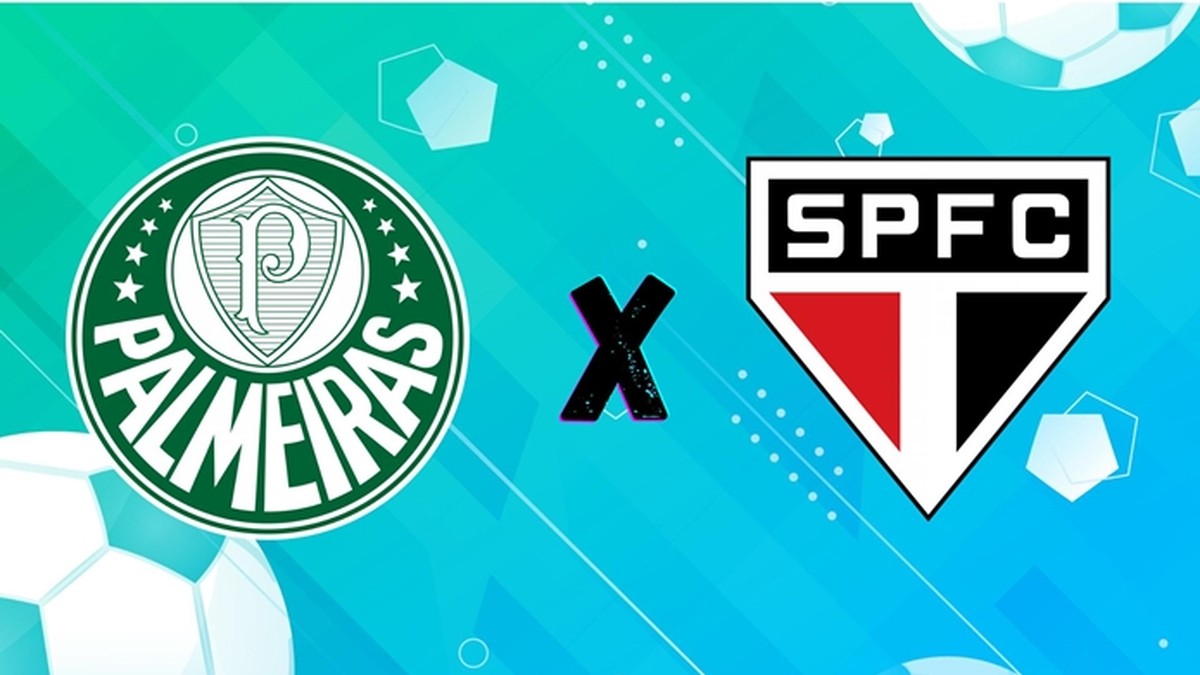Palmeiras x São Paulo ao vivo: saiba horário e onde assistir ao Brasileirão