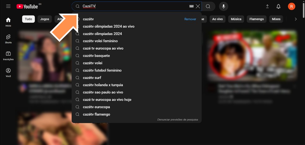 'Onde assistir a Botafogo x Pachuca?' Busque por 'CazéTV' no YouTube — Foto: Reprodução/Róbson Martins