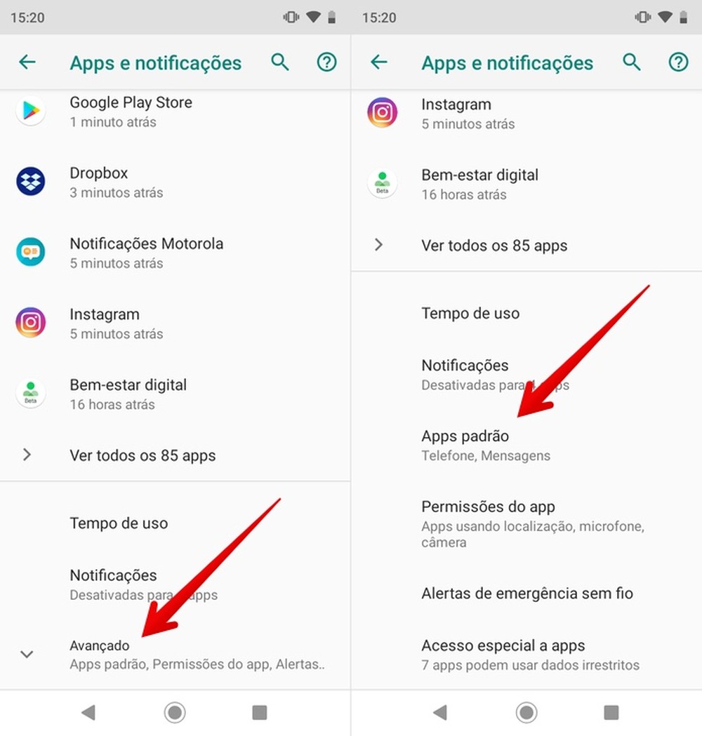 Como colocar o Google Chrome como navegador padrão no celular