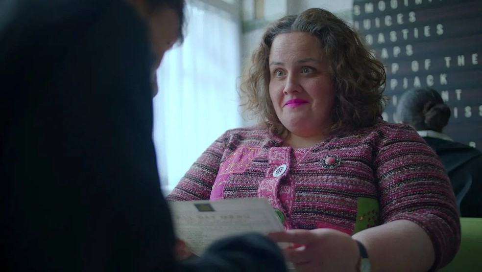 Cansada das agressões de Martha, Teri resolve terminar seu relacionamento com Donny — Foto: Divulgação/Netflix