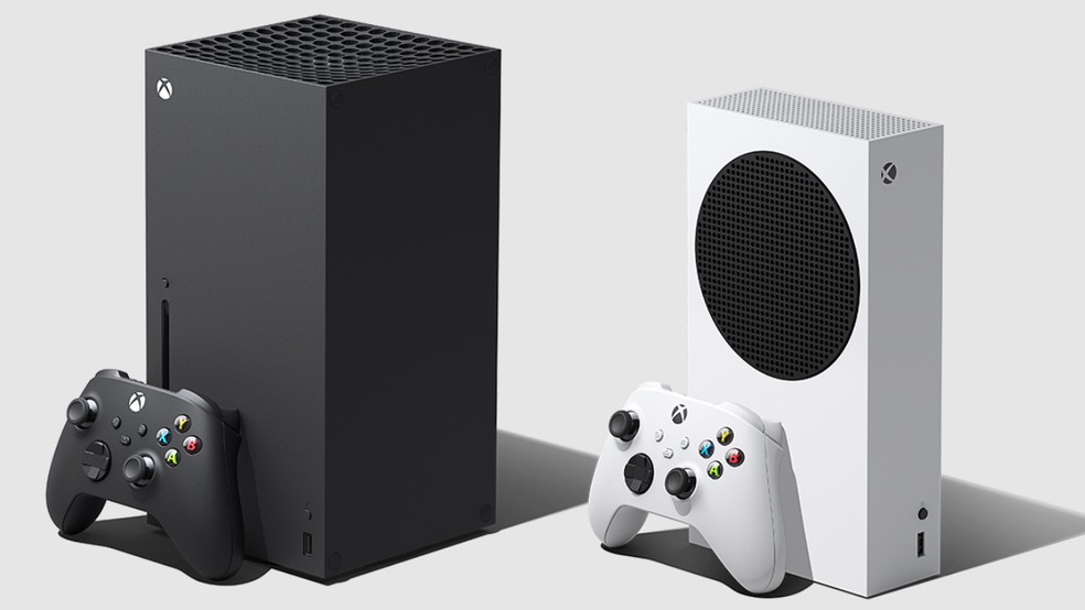 O Xbox Series X e Xbox Series S são os consoles da atual geração da Microsoft e têm preços bem mais altos que o Xbox 360 — Foto: Reprodução/Microsoft