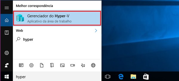 Como ativar o Hyper-V no Windows 10