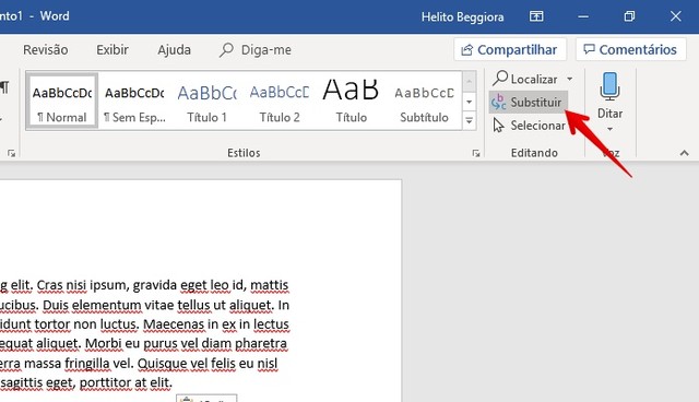 Como tirar espaço entre palavras no Word
