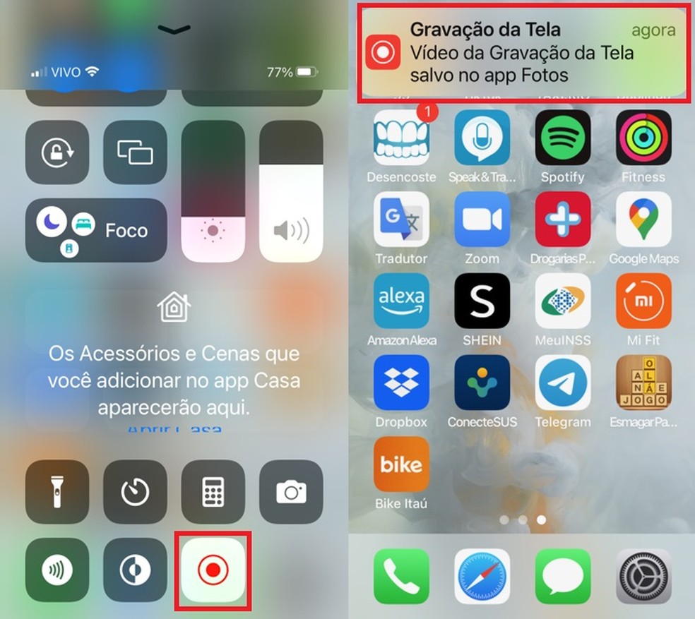 Como gravar a tela do celular